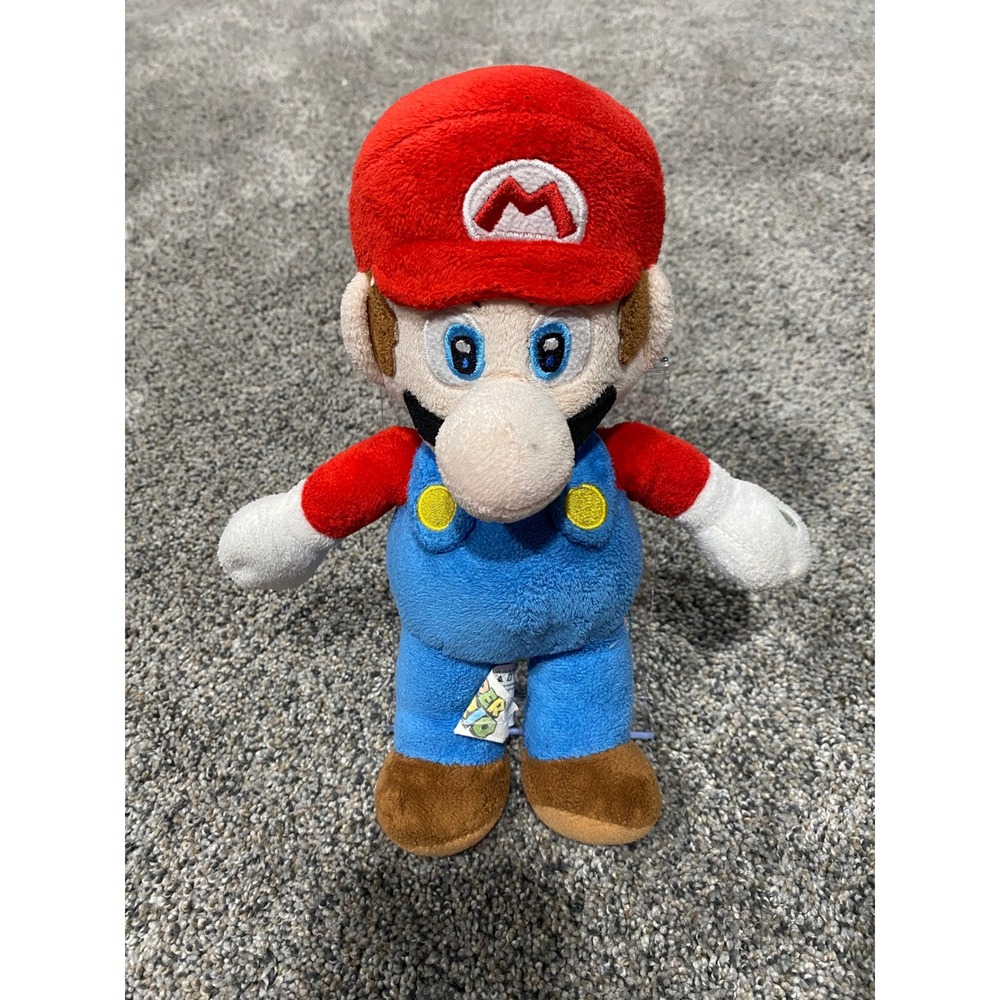 Nintendo Super Mario Plush Soft‎ Stuffed Toy Figure Red Blue Classic